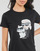Clothing Women short-sleeved t-shirts Karl Lagerfeld IKONIK 2.0 T-SHIRT Black