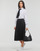 Clothing Women Shirts Karl Lagerfeld BIB SHIRT W/ MONOGRAM NECKTIE White