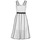 Clothing Women Short Dresses Karl Lagerfeld KL EMBROIDERED LACE DRESS White / Black