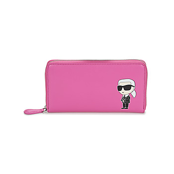 Bags Women Wallets Karl Lagerfeld K/IKONIK 2.0 LEATHER CONT WLLT Pink