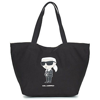 Bags Women Shopper bags Karl Lagerfeld K/IKONIK 2.0 KARL CANV SHOPPER Black