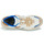 Shoes Men Low top trainers Serafini TOKYO White / Blue / Brown