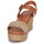 Shoes Women Sandals Xti 141063 Cognac / Gold