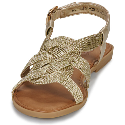 Shoes Women Sandals Xti 141447 Gold FN6954