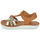 Shoes Girl Sandals Shoo Pom GOA SALOME Brown / Gold / Violet