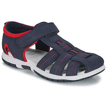 Shoes Boy Sandals Chicco FADO Marine / Red