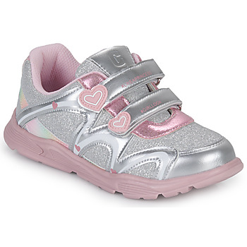 Shoes Girl Low top trainers Chicco CALIFORNIA Silver / Pink