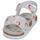 Shoes Girl Sandals Chicco FINDY White / Pink