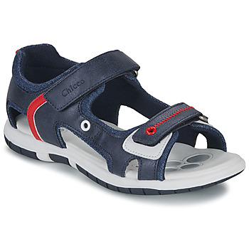 Shoes Boy Sandals Chicco FASH Marine / Red
