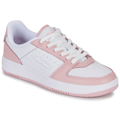 Ellesse PANARO CUPSOLE White / Pink - Free delivery | Spartoo NET ! - Shoes  Low top trainers Women USD/$73.60