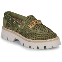 Shoes Women Loafers Fru.it  Kaki / Gold