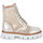 Shoes Women Mid boots Fru.it PARK PANNA Beige / Gold