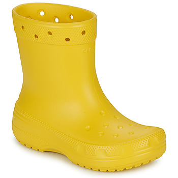 Shoes Women Mid boots Crocs Classic Rain Boot Yellow