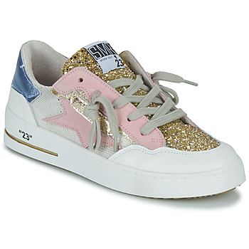 Shoes Women Low top trainers Semerdjian  Gold / Pink / Blue