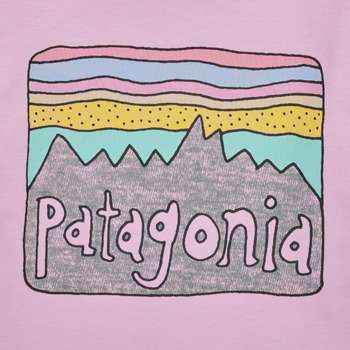 Patagonia Baby Regenerative Organic Certified Cotton Fitz Roy Skies T- Lilac