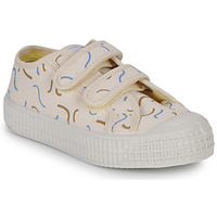 Shoes Girl Low top trainers Novesta STAR MASTER KID Beige / Blue