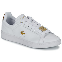 Shoes Women Low top trainers Lacoste CARNABY PRO White / Gold