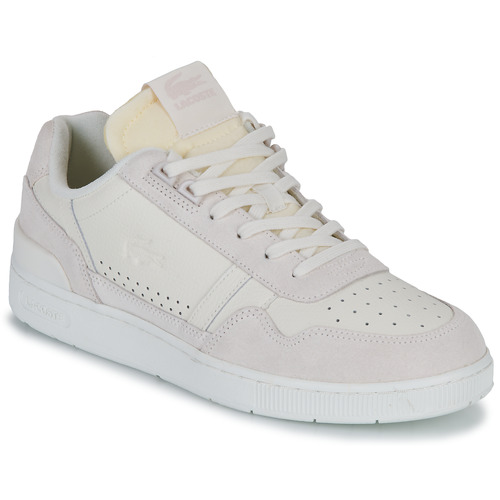 Lacoste White / Beige - Free delivery | Spartoo NET ! - Shoes top trainers Men
