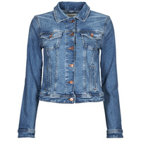 Clothing Women Denim jackets Esprit JACKET Blue / Medium / Wash