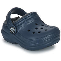 Shoes Children Clogs Crocs Classic Lined Clog T Marine / Grey