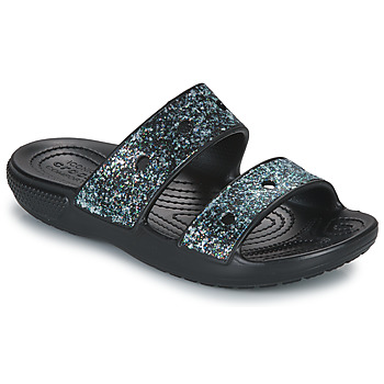 Shoes Girl Clogs Crocs Classic Crocs Glitter Sandal K Black