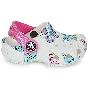 Crocs Classic Butterfly Clog T White / Violet