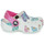 Shoes Girl Clogs Crocs Classic Butterfly Clog T White / Violet