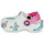 Shoes Girl Clogs Crocs Classic Butterfly Clog T White / Violet