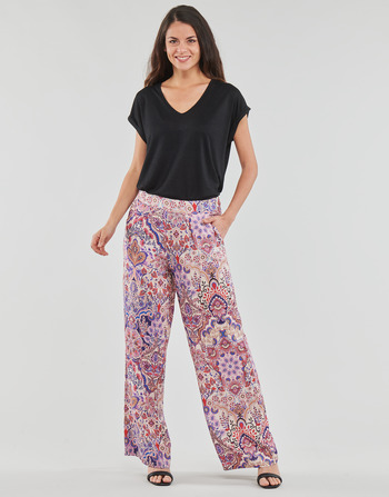 Clothing Women Wide leg / Harem trousers Les Petites Bombes DORALIE Multicolour