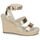 Shoes Women Sandals Only ONLAMELIA-16 WEDGE SANDAL FOIL Gold