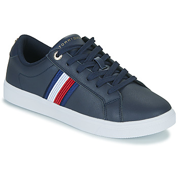 Shoes Women Low top trainers Tommy Hilfiger ESSENTIAL STRIPES SNEAKER Marine