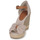 Shoes Women Sandals Tommy Hilfiger BASIC OPEN TOE HIGH WEDGE Beige