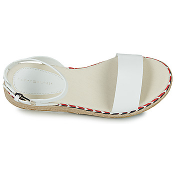 Tommy Hilfiger LOW WEDGE SANDAL White
