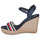 Shoes Women Sandals Tommy Hilfiger CORPORATE WEDGE Marine