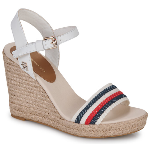 Arbejdsgiver Integrere Ugle Tommy Hilfiger CORPORATE WEDGE White - Free delivery | Spartoo NET ! - Shoes  Sandals Women USD/$96.80