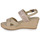 Shoes Women Sandals Tommy Hilfiger SEASONAL WEBBING MID WEDGE Beige