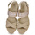 Shoes Women Sandals Tommy Hilfiger SEASONAL WEBBING MID WEDGE Beige
