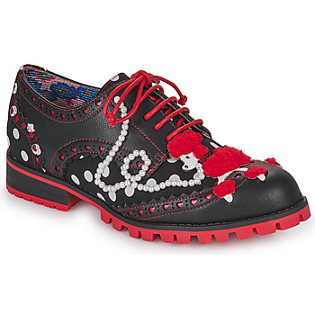Shoes Women Derby shoes Irregular Choice SOCKHOP SWEETIES Black / Red