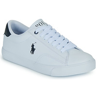 Shoes Children Low top trainers Polo Ralph Lauren THERON V White / Marine