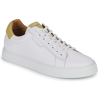 Shoes Men Low top trainers Schmoove SPARK CLAY White / Mustard