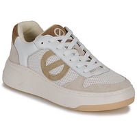 Shoes Women Low top trainers No Name BRIDGET SNEAKER White / Beige / Gold