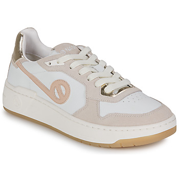 Shoes Women Low top trainers No Name KELLY SNEAKER White / Beige / Gold