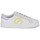 Shoes Women Low top trainers No Name STRIKE SIDE White / Yellow / Lilac