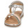 Shoes Girl Sandals Mod'8 PARADIS Silver