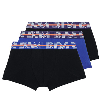Underwear Boy Boxer shorts DIM ECO DIM CLASSIC PACK X3 Black / Blue