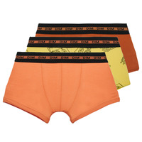 Underwear Boy Boxer shorts DIM MODE COTON STRETCH PACK X3 Orange / Yellow