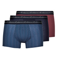 Underwear Men Boxer shorts Eminence BOXERS PACK X3 Blue / Marine / Bordeaux