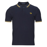 Clothing Men short-sleeved polo shirts Fred Perry TWIN TIPPED FRED PERRY SHIRT Marine