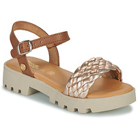 Shoes Girl Sandals Citrouille et Compagnie NEW 33 Camel / Gold