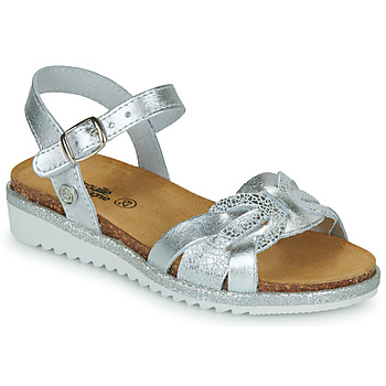 Shoes Girl Sandals Citrouille et Compagnie ANEMONI Silver